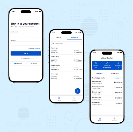 Customer Bills Management App