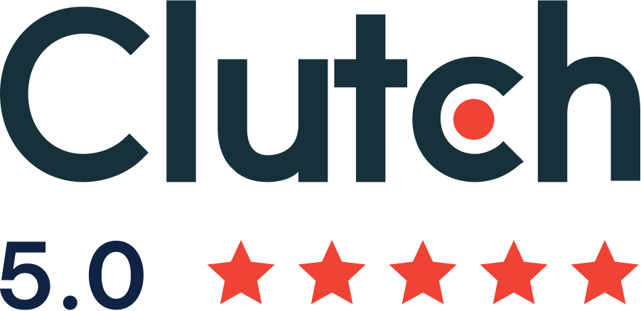 Clutch 5-star review badge for Cogntix